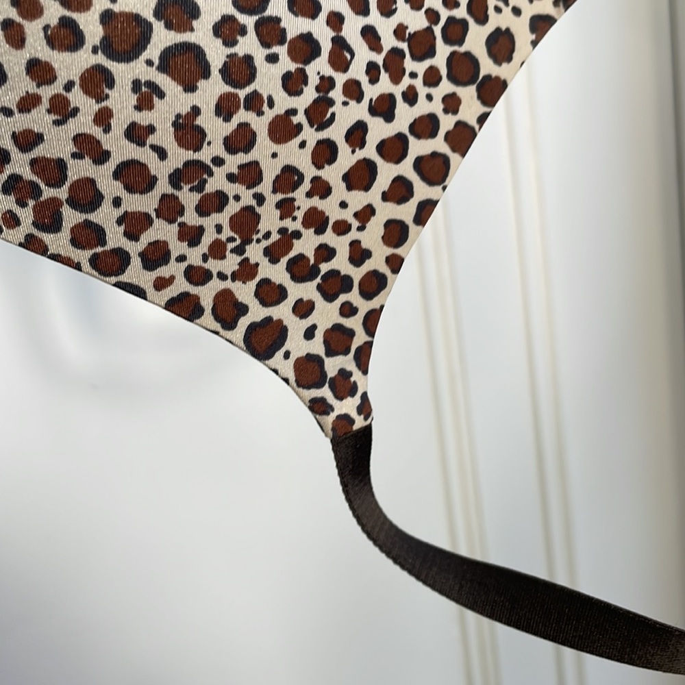 CALVIN KLEIN leopard cheetah print padded bra - Picture 13 of 14